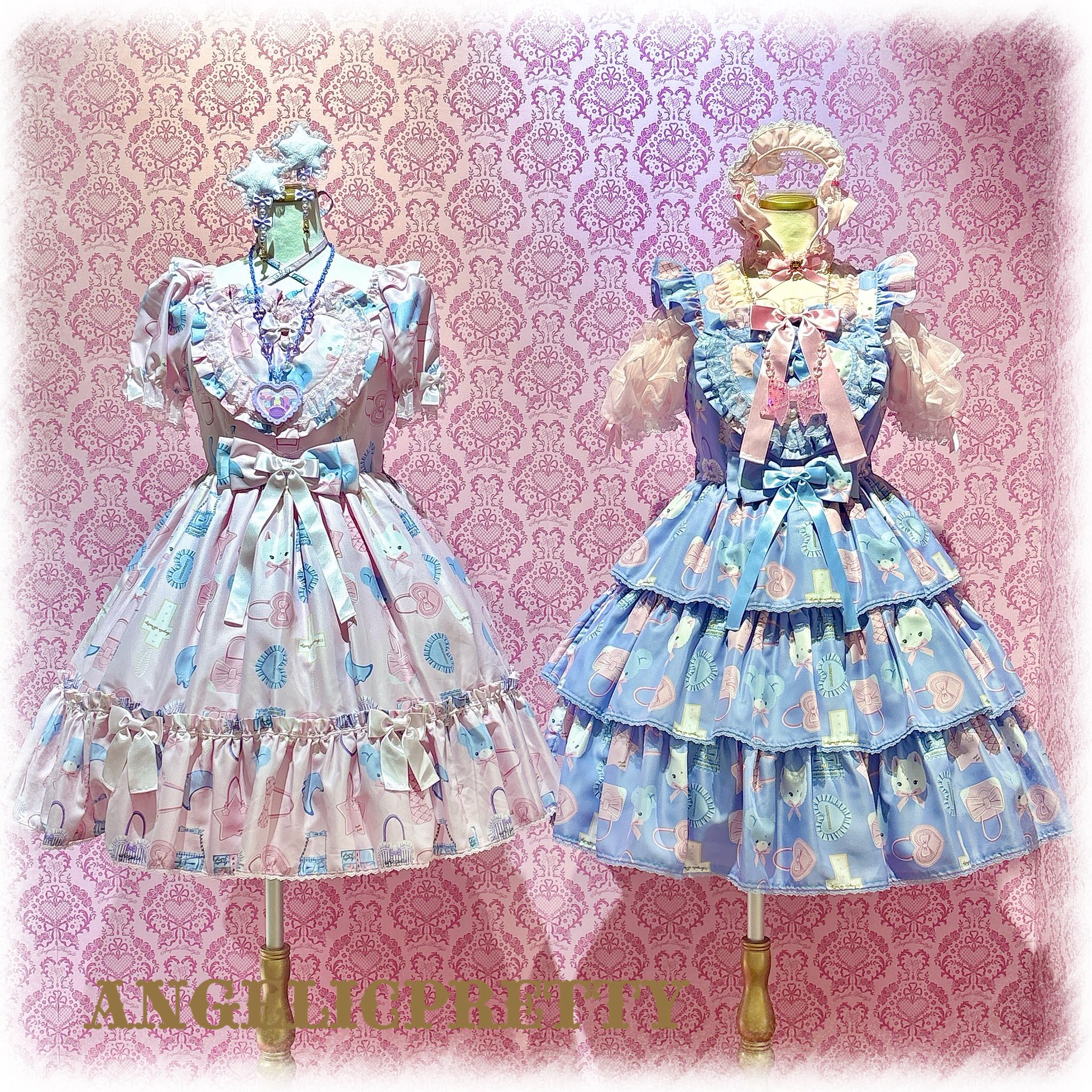 Angelic Pretty　Dreamy Fantasyジャンパースカート Angelic Pretty / Dreamy シナモロールジャンパースカートSet