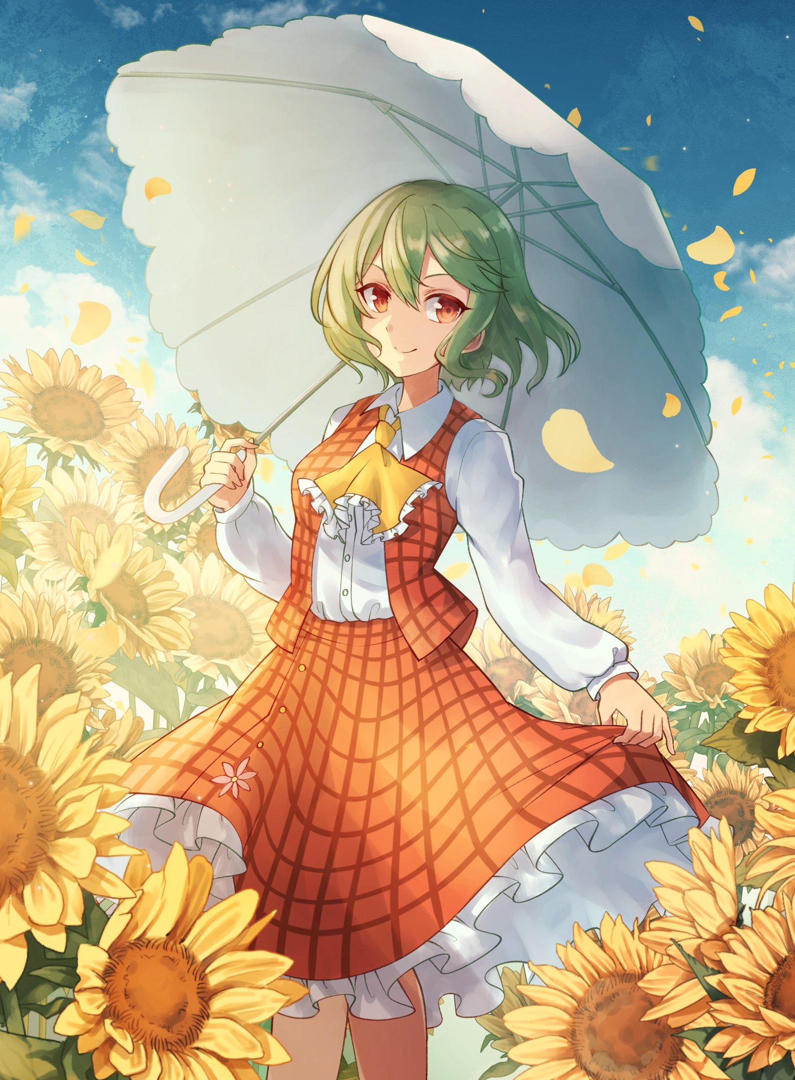 ひまわりふらわー イラストオーダー 夢絵 色紙 ひまわりふらわー イラストオーダー 夢絵 色紙 夢絵イラスト