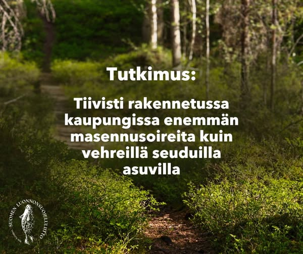 Ei ihme, että vihreissä on paljon juuri eriasteisia mielenterveysongelmia. Vihreät asuvat kaupungeissa ja haluavat juurikin ahdasta rakentamista, ilman viherkeitaita. Eivät käy koskaan missään kaupungin ulkopuolella.