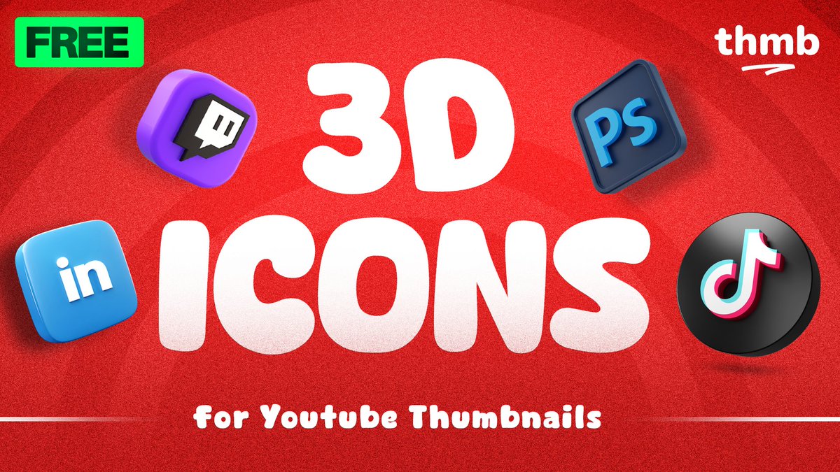 If you’re like me and hate wasting time…
— this FREE 3D Icon Pack is for YOU bro! ⚡️

Follow <a href="/Red1Thumb/">Red1</a>, RT &amp; Like to grab it!