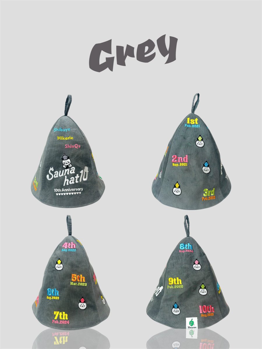 Saunya×VihtarianコラボFunFunサウナハット Sauna Hat 10 10th