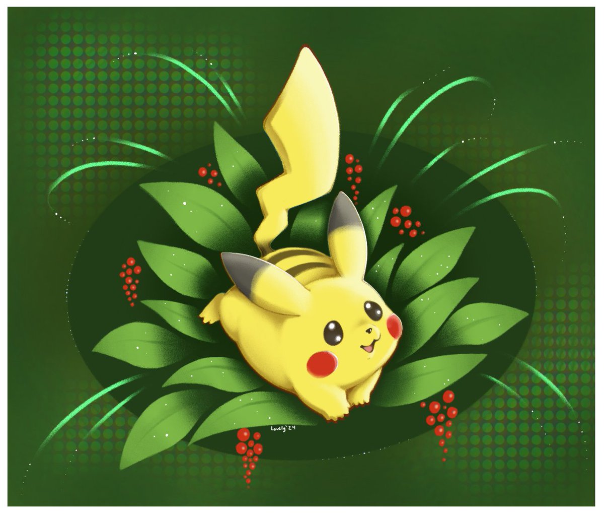 I dunno why Pikachu is trending, but have a drawing I did of Pikachu last year!