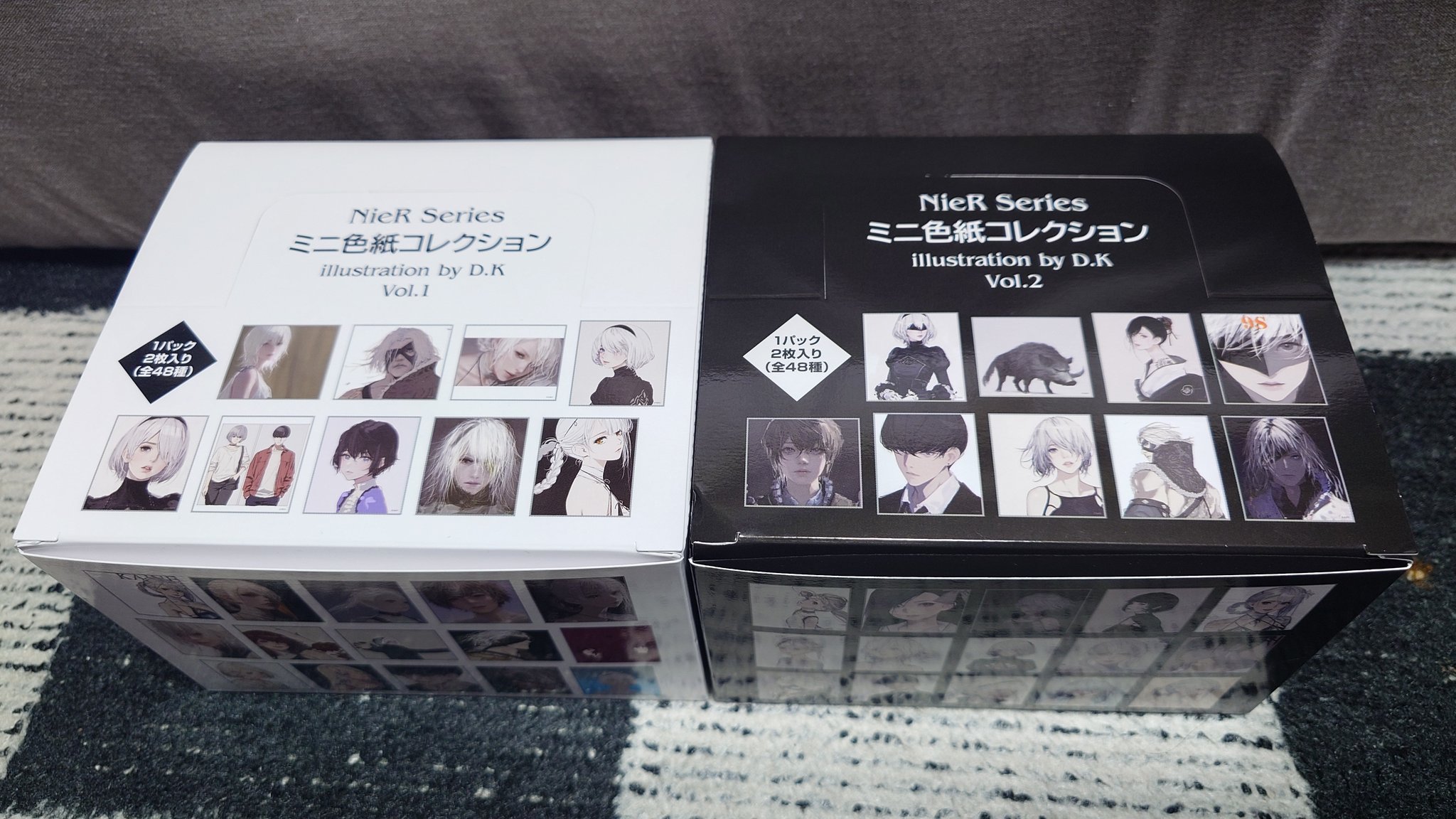 ニーア　d.k ミニ色紙　box ニーア d.k ミニ色紙 box （いつき on X: 