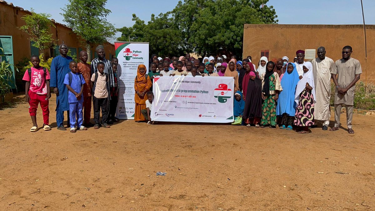 PythonNiger's tweet image. Launching the Free Python coding club for Teens in Tahoua region of Niger 🇳🇪 .