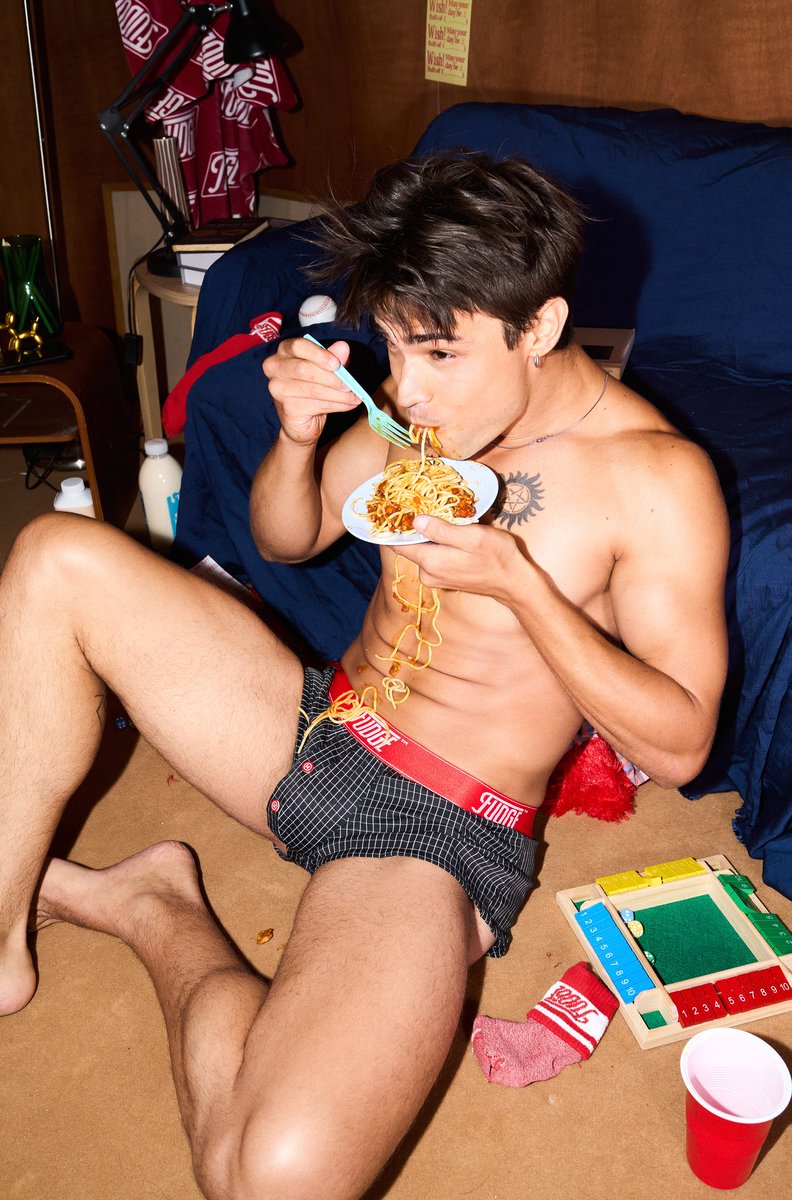 🍝 “HOT SAUCE SPAGHETTI” with FUDGE 3D BOXER 🩲 #chefrecommended #fudgeboy #fudge #underwear 

<a href="/FudgeBkk/">Fudge</a>