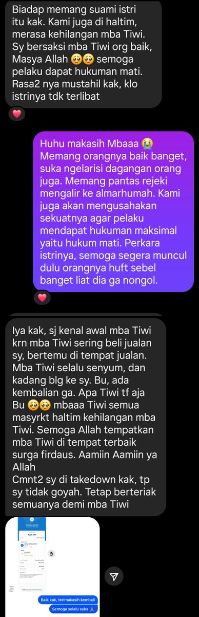 _cangkacang's tweet image. Dul, pagi ini ada orang HalTim yang DM aku lho. Bersaksi kalo kamu orang baik.

Kangen 😭 #JusticeforTiwi