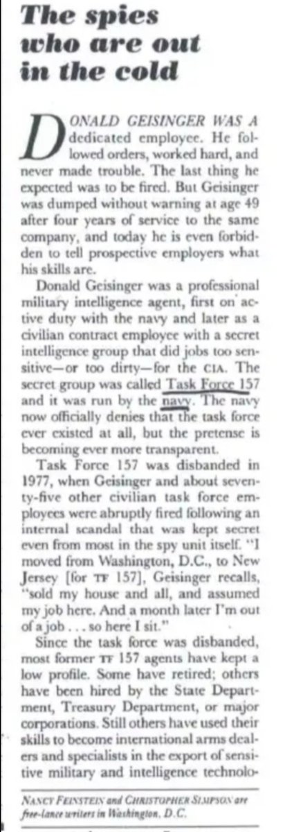 DavidTaormia's tweet photo. #Inman #TaskForce157
#Australia #NavalInteligence
#PineGap #GoffWhitlum
Who is Bobby Ray Inman? https://t.co/34alJNPz81