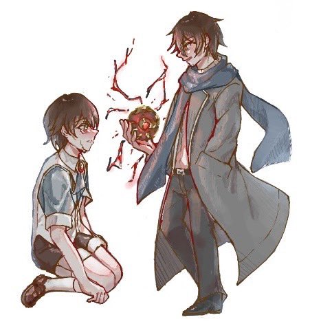 先日相互さんと絵チャで合作させていただいたものです〜！！
ありがとうございました！