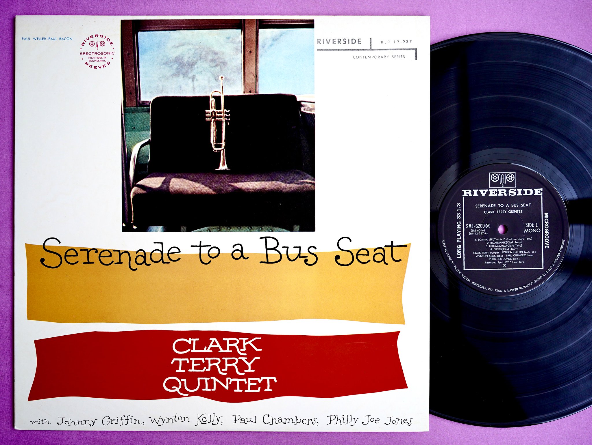 その他 Serenade to a Bus Seat [CD] Clark Terry Quintet – Serenade To A Bus Seat – Vinyl (Clear