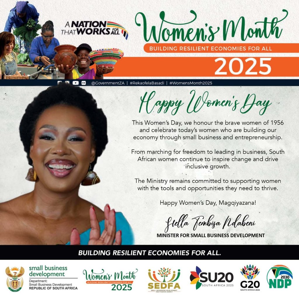 Happy Women’s Day Magqiyazana🌹🌺,