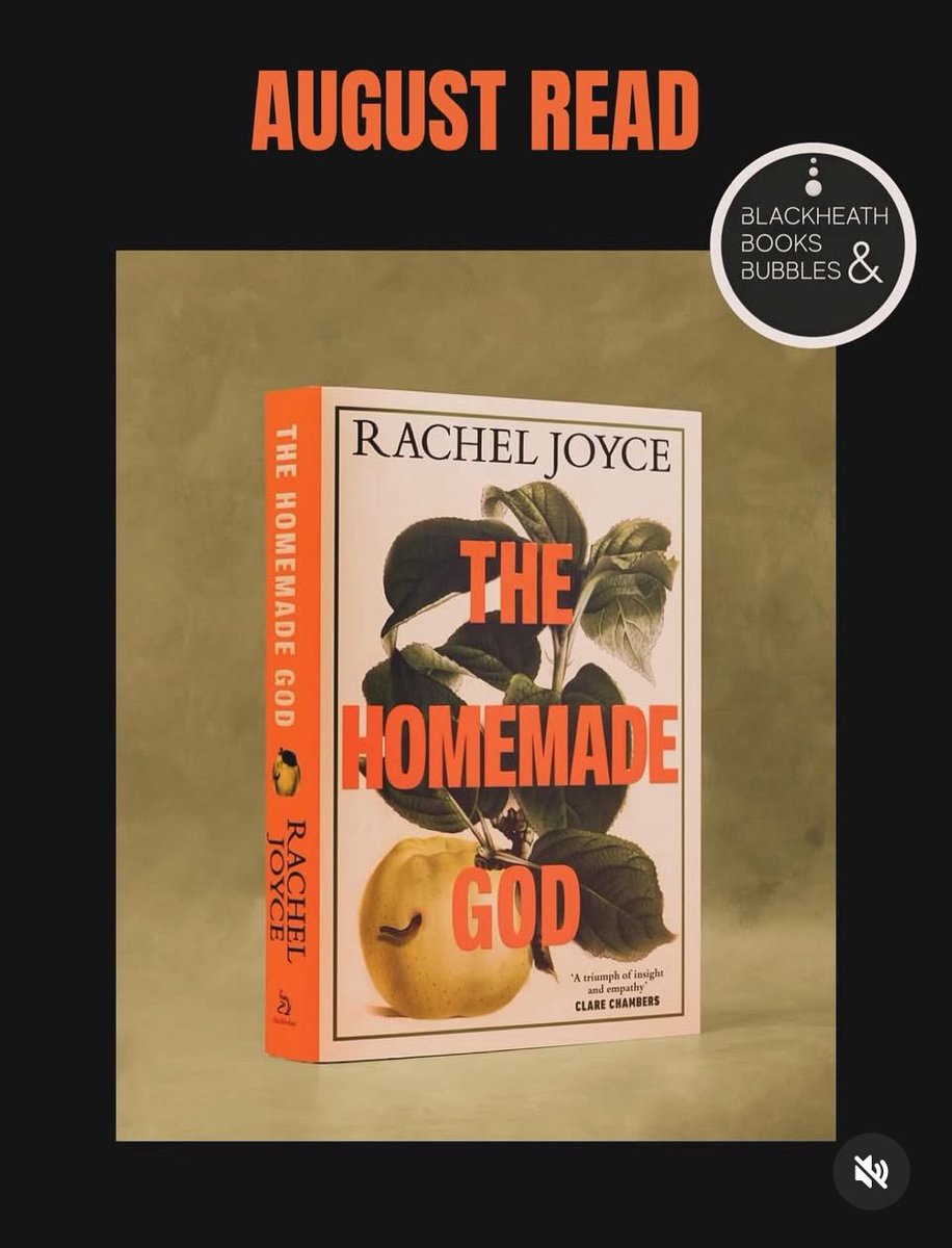 It was a tough choice, but we are pleased to announce that this month’s BBB book is #homemadegod by @rachelcjoyce_writer. We are super excited to read this 🥂 📚 ❤️ 

#reading #bookclub #novel #booksclubsofinstagram #fiction #italy #blackheath #se3