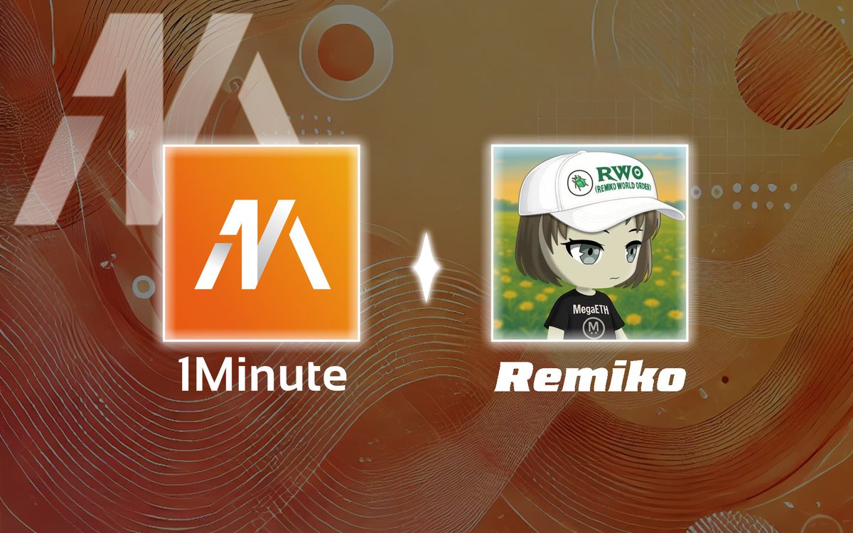 1MinuteWeb3's tweet image. We are excited to announce our collaboration with @RemikoNFT .

Based on MegaETH, the current 3D animation style Milady is scheduled to be launched on the mainnet soon.