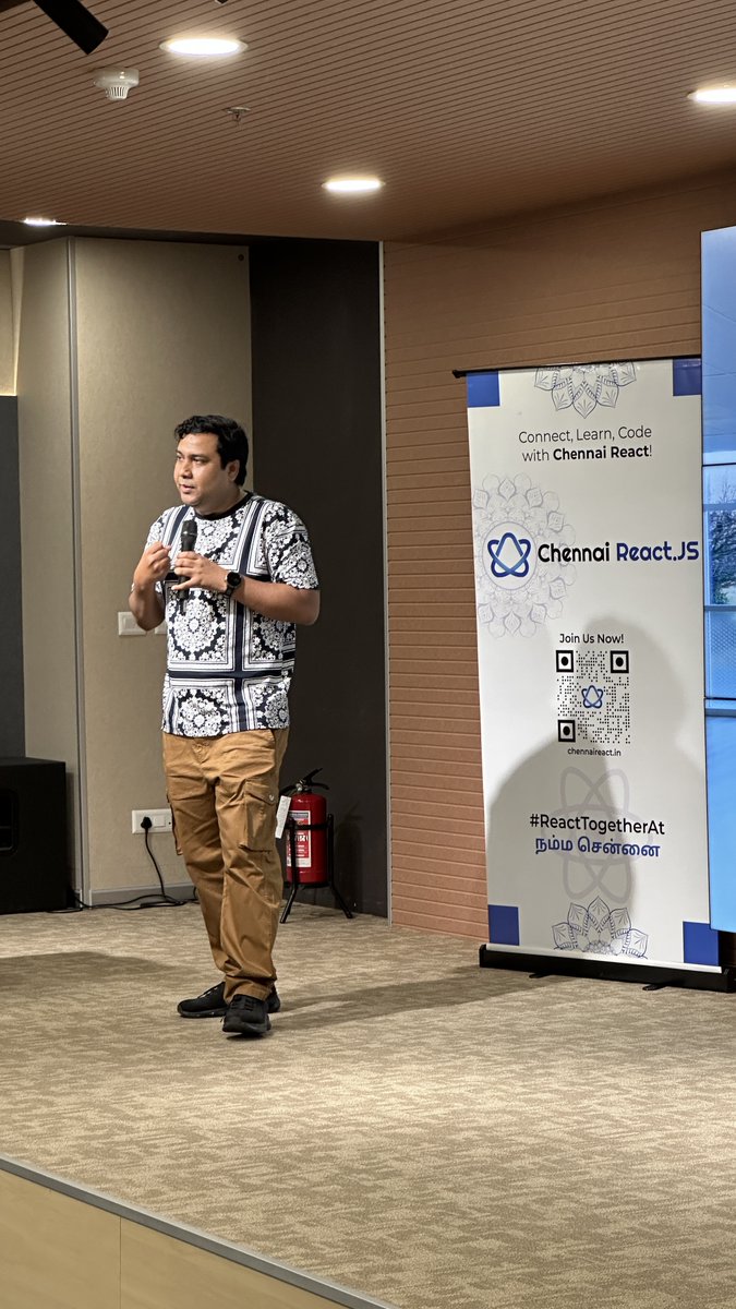 Chennai React (@chennaireact) on Twitter photo Feeling the fear when it comes to writing tests? You're not alone.
Join us as <a href="/tapasadhikary/">Tapas Adhikary | tapaScript</a> tackles this common developer dilemma in his talk, "Why developers are scared to write tests, and how to fix it?"
#ChennaiReactMeetup13 #ReactJS #Testing #UnitTest Feeling the fear when it comes to writing tests? You're not alone.
Join us as <a href="/tapasadhikary/">Tapas Adhikary | tapaScript</a> tackles this common developer dilemma in his talk, "Why developers are scared to write tests, and how to fix it?"
#ChennaiReactMeetup13 #ReactJS #Testing #UnitTest