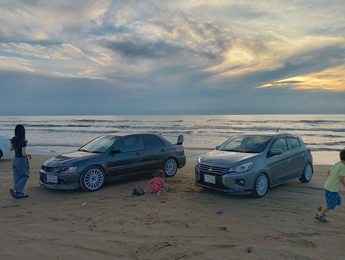 まさ (@kmskr34) on Twitter photo 久しぶりの千里浜😋 久しぶりの千里浜😋