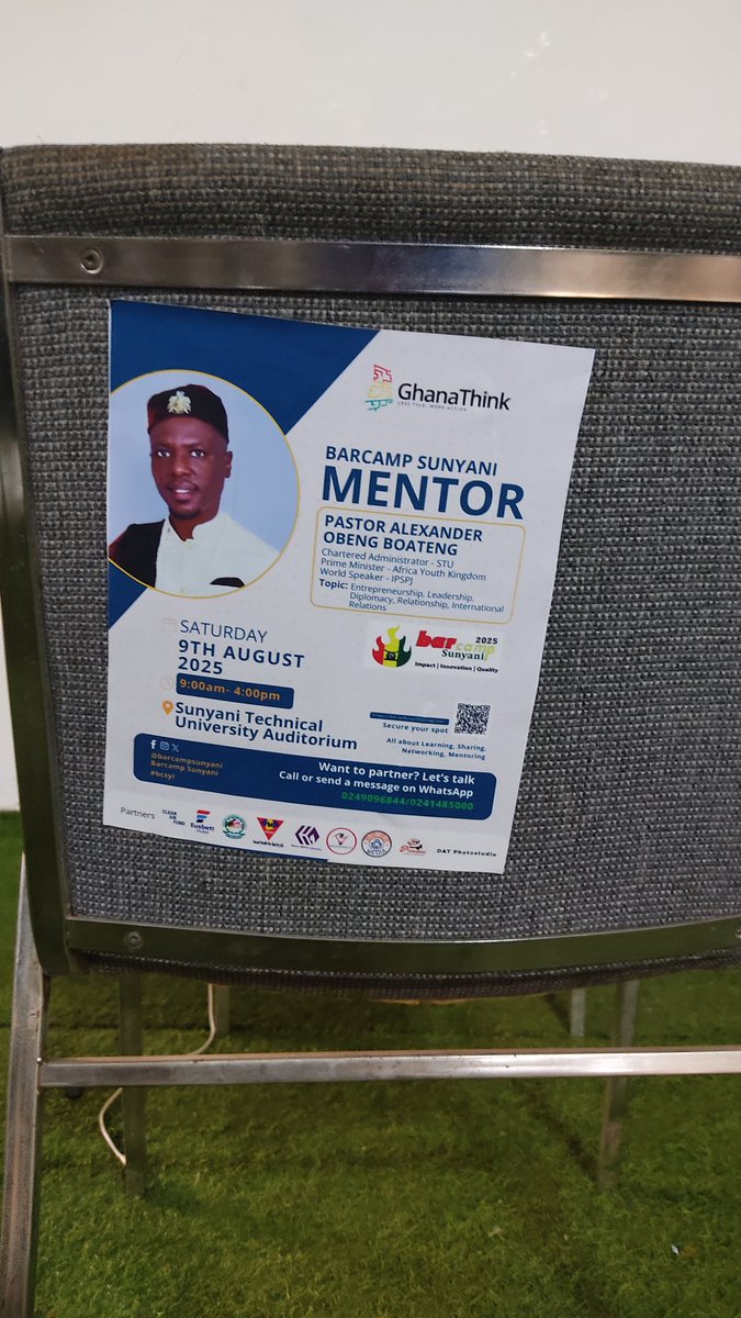 We have our mentors stickers ready for our mentors. #bcsyi