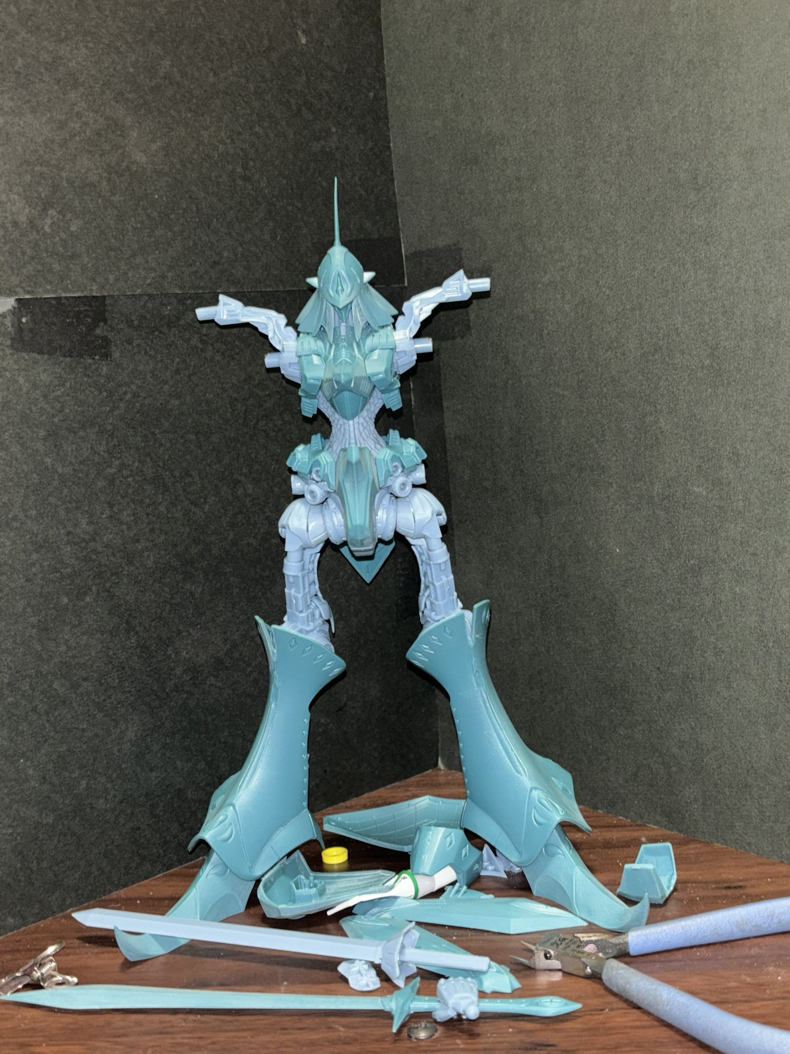 ヨ*ー様 【プロ完成品】超レア！ボークスキカイダー01 レジンキット１／6 プロ デビルマン1/6 完成品（ボークス絶版ガレージキット 1970年代