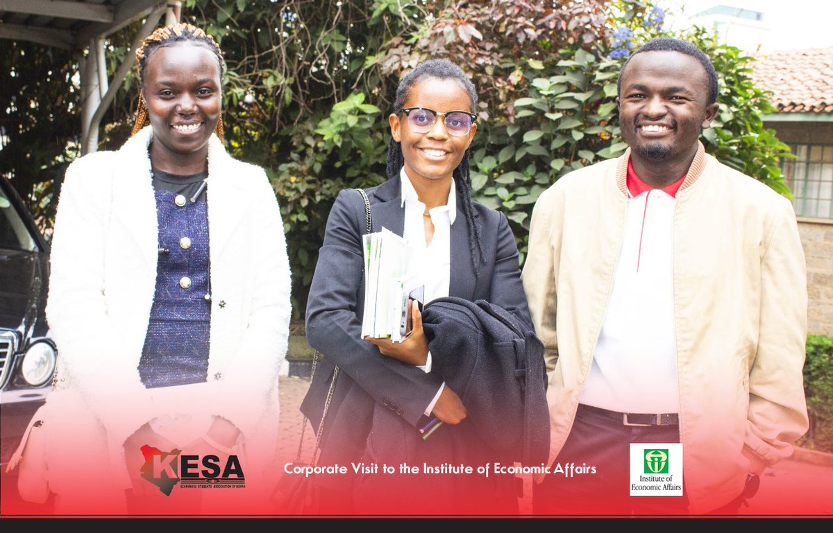 kesa_kenya's tweet image. Our members from across 7 Universities visited @IEAKenya to understand the place of economics knowledge and tools in reducing the economic backwardness that ravage #Africa and how to champion for uptake of economic logic in public policy in #Kenya.

#UnityofPurpose