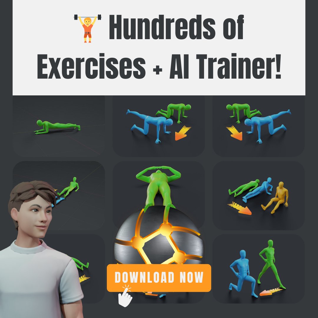 🏋️ Hundreds of Exercises + AI Trainer!

Target every body part with STASISM’s expert-designed workouts—our AI Trainer has you covered!

Start building strength: stasism.com

#Stasism #Social #Exercises #AITrainer #Fitness