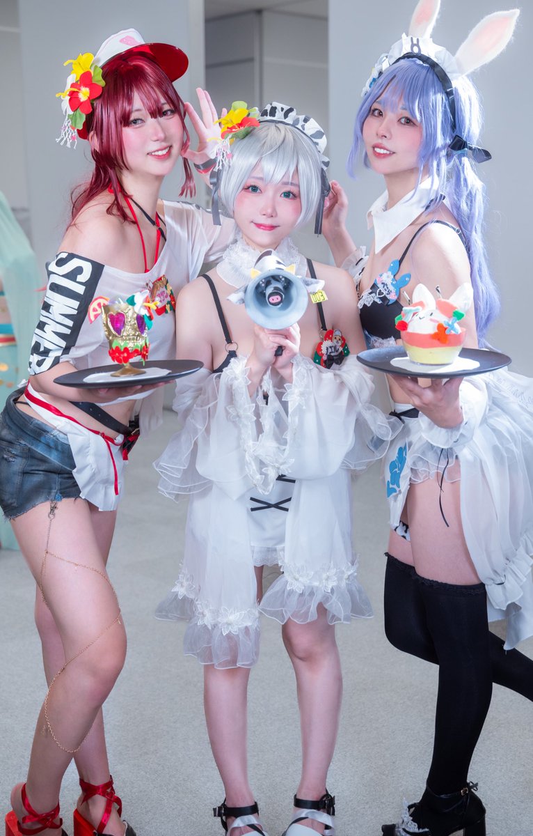 cosplay

ホロナツ🌺3期生✨

🏴‍☠️<a href="/0813_mattaira/">なち</a> 
⚔️<a href="/otenkihanamaru/">如月かのん🌷🍡</a> 
👯‍♀️<a href="/_mugir/">ひなまる</a> 

📸<a href="/Reichhart05/">らいひ🎀</a> 

#ホロナツパラダイス #holonatsuParadise #こすふぇ90