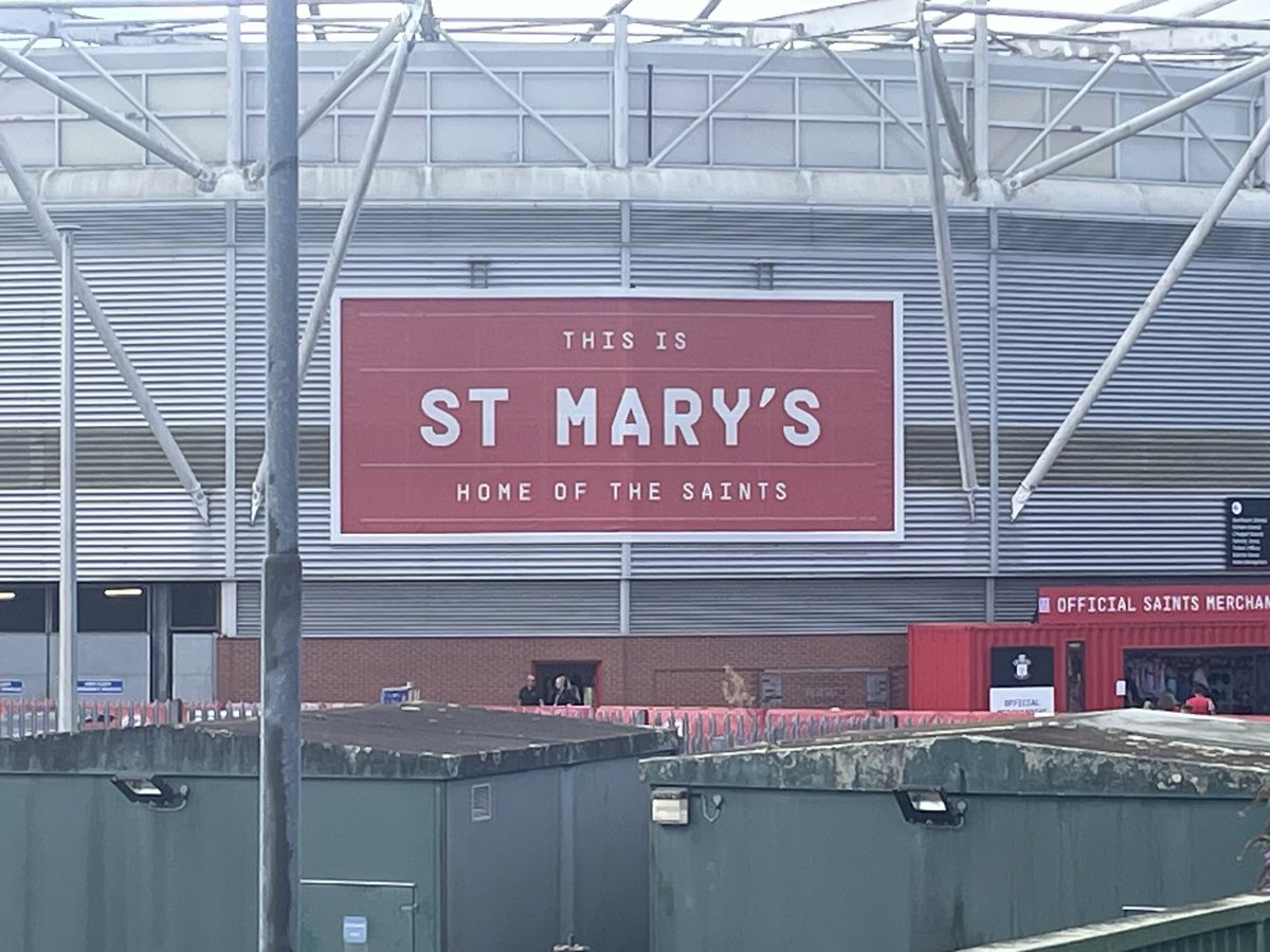 And we’re back #saintsfc