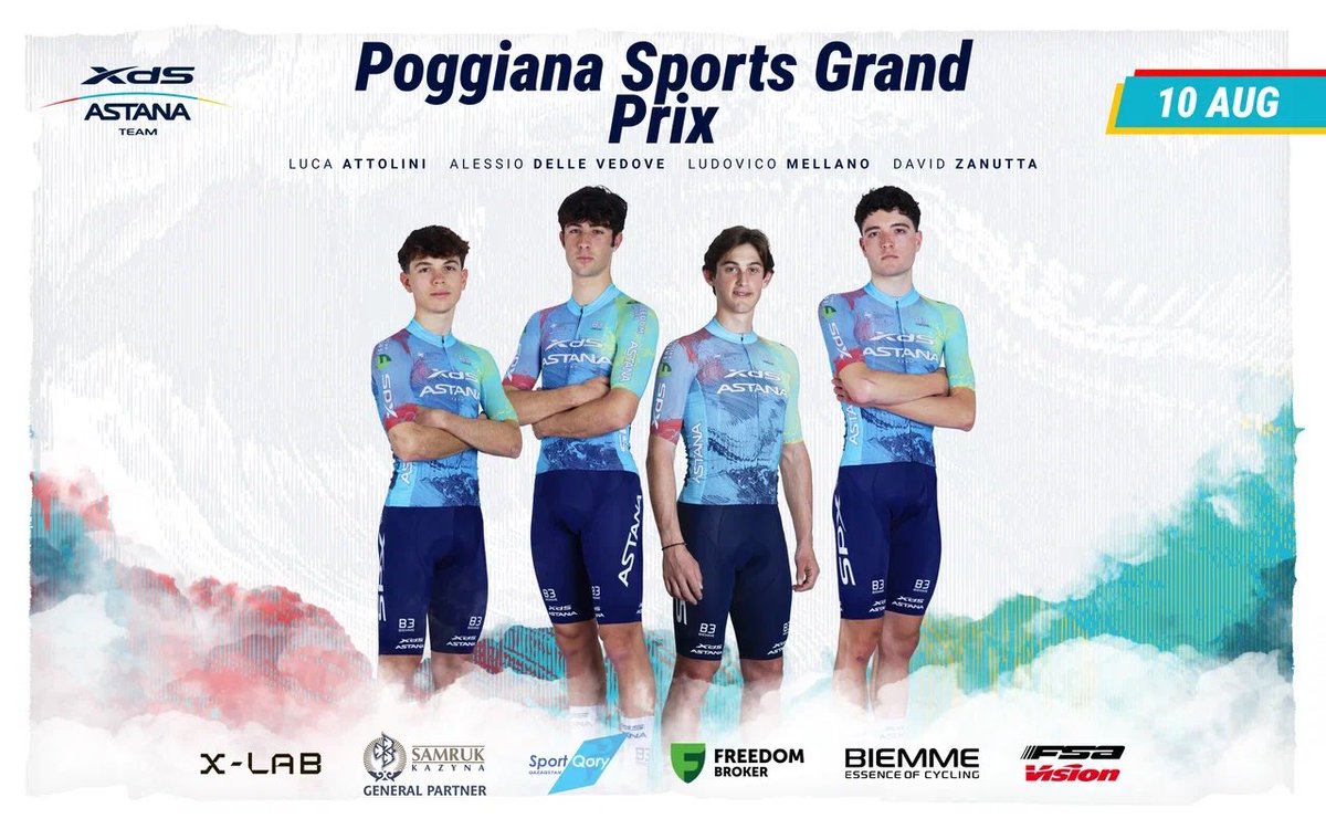 🇮🇹 ROSTER: GP Poggiana

We are ready for tomorrow’s one day race in Italy. Here is our team selection:

#XDSAstanaDev #GPPoggiana