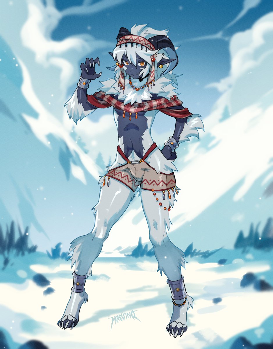 the fearsome yeti ❄️