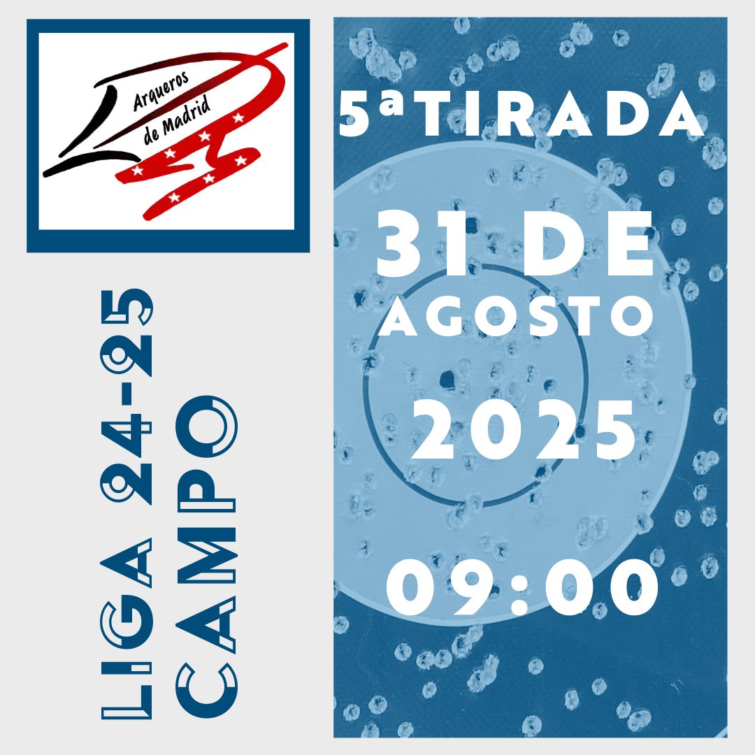 arquerosdemadrid.net/app/flex/blog/… 
¡¡Abiertas las inscripciones!! 
@arquerosdemadrid #arquerosdemadrid #tiroconarco #archery #ADMCampo2425