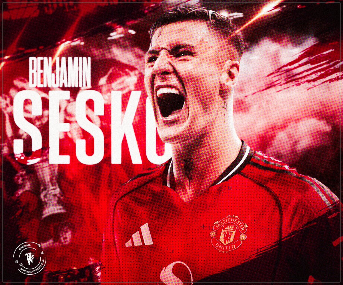MUSC Hyderabad (@manutdhyderabad) on Twitter photo ล ๐ล ๐๐ ๐๐ ๐ ๐๐๐ ๐ด๐คฉ
Slovenia international signs a contract until June 2030 ๐๏ธ๐ธ๐ฎ
Welcome to <a href="/ManUtd/">Manchester United</a>, lad ๐ฃ
#MUFC #MUSCH #Sesko #benjaminล eลกko #RedArmy ล ๐ล ๐๐ ๐๐ ๐ ๐๐๐ ๐ด๐คฉ
Slovenia international signs a contract until June 2030 ๐๏ธ๐ธ๐ฎ
Welcome to <a href="/ManUtd/">Manchester United</a>, lad ๐ฃ
#MUFC #MUSCH #Sesko #benjaminล eลกko #RedArmy