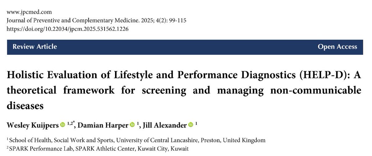 Damian Harper, PhD (@dhmov) on Twitter photo What a weekโฆ
โ๏ธ Assessment & development of psychosocial skills & characteristics in academy soccer <a href="/MindcraftPerf/">James Barraclough</a>
โ๏ธ Tracking systems in EPL soccer <a href="/RonanKav10/">Ronan Kavanagh</a>
โ๏ธ Holistic evaluation of lifestyle & performance diagnostics (HELP-D) - W Kuijpers
<a href="/Uni_Lancashire/">University of Lancashire</a> DProf ๐จโ๐ What a weekโฆ
โ๏ธ Assessment & development of psychosocial skills & characteristics in academy soccer <a href="/MindcraftPerf/">James Barraclough</a>
โ๏ธ Tracking systems in EPL soccer <a href="/RonanKav10/">Ronan Kavanagh</a>
โ๏ธ Holistic evaluation of lifestyle & performance diagnostics (HELP-D) - W Kuijpers
<a href="/Uni_Lancashire/">University of Lancashire</a> DProf ๐จโ๐