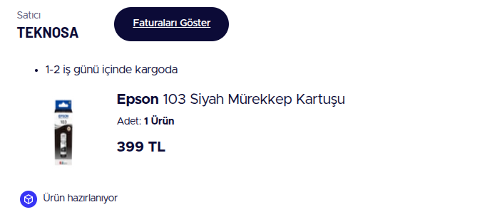 E-Ticaret sitenizle ilgilenen kimse yok sanırım? 

Zahmet olacak ama 1-2 iş günü içinde kargoda olması gereken ve hatta geçen süreye baktığımız da bana teslim edilmesi gereken ürün için neden hala bekliyorum? 

<a href="/Teknosa/">Teknosa</a>