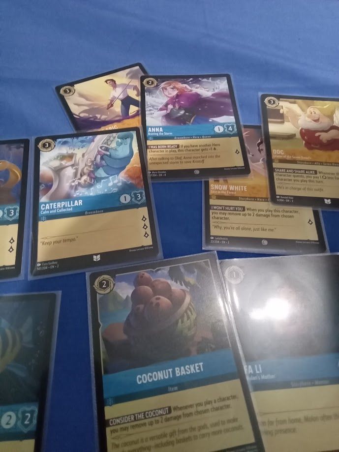 zwaingames's tweet photo. I wasnโt sure what to expect from a Disney TCG, but the mechanics are clean, the pacing is smooth, and the ink system is a clever twist on resource management.
๐๐ญ #DisneyLorcana #firstplay #tcgdesign #boardgamedesignerplays https://t.co/HrXWJy9JC3