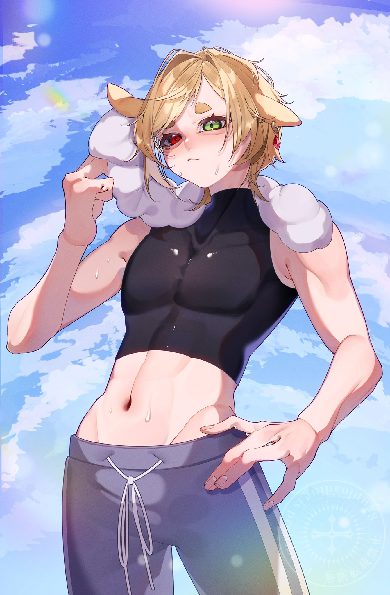 ごぼう様 OC フルカラー オーダーありがとうございます！❁⃘*.゜ 🧀🐭 #illust #art #zenzero #jane #イラスト #ゼンゼロ