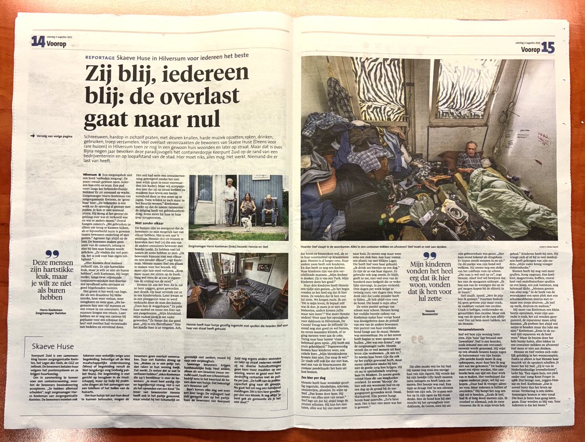 Voor iedereen het beste: Skaeve Huse in #Hilversum