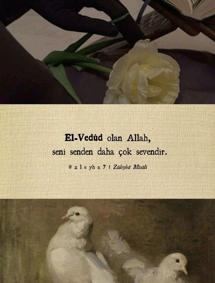 El Vedud olan Allah'a güven.