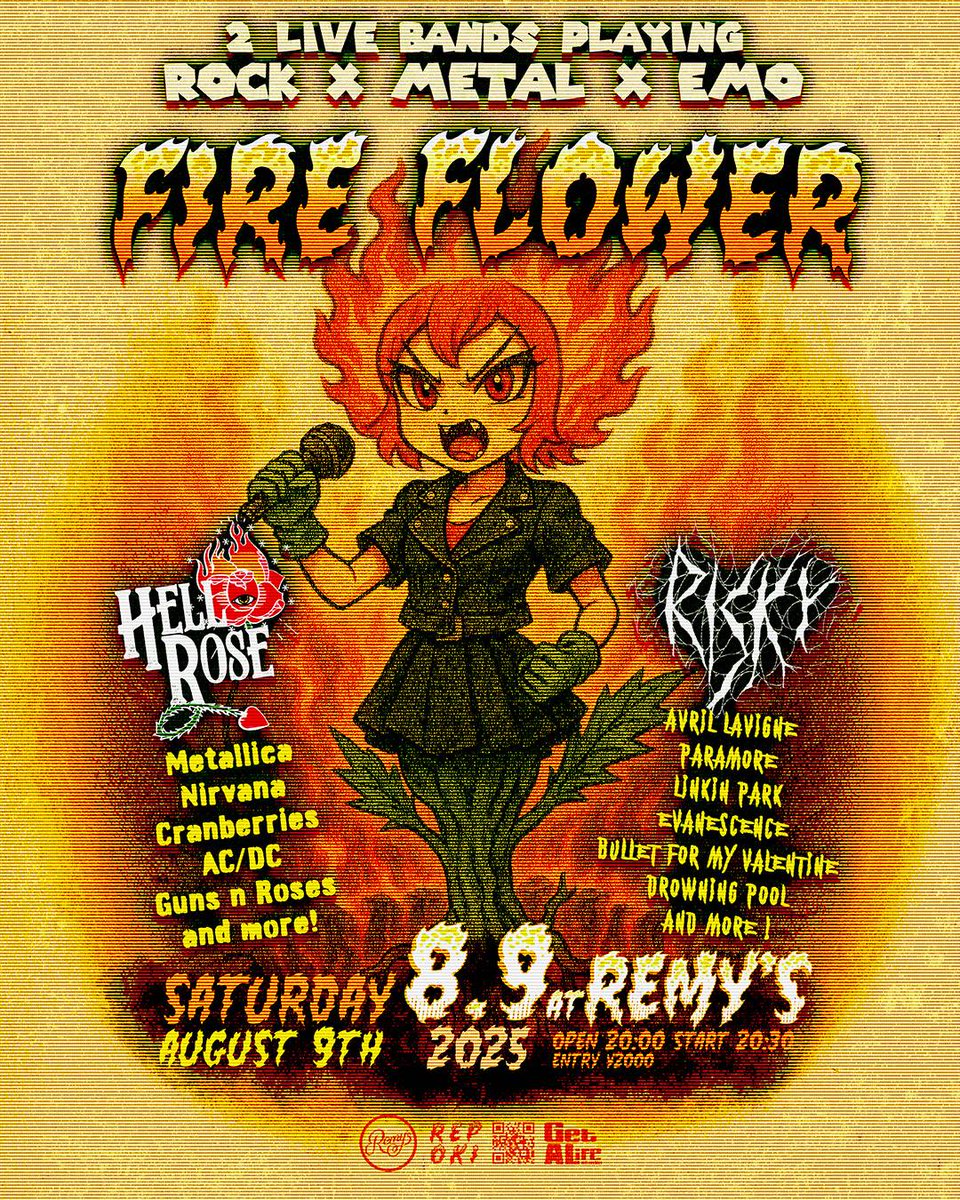 RevolverGTR's tweet image. 今日と明日のライブです。