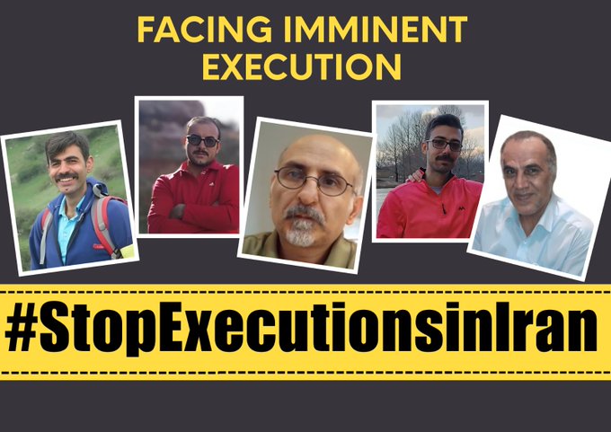 Ali Safavi (@amsafavi) on Twitter photo 🚨 5 political prisoners face execution for ties to the MEK: #BabakAlipour, #PouyaGhobadi, #ShahrokhDaneshvarkar, #MohammadTaghavi & #VahidBaniAmerian.
<a href="/solomonReportss/">John Solomon ©</a> <a href="/Dr_Rafizadeh/">Dr. Majid Rafizadeh</a> <a href="/drmaisato/">Mai Sato (@drmaisato.bsky.social)</a> <a href="/marklevinshow/">Mark R. Levin</a> <a href="/eu_eeas/">European External Action Service - EEAS 🇪🇺</a> <a href="/statedeptspox/">Tammy Bruce</a> <a href="/VidalQuadras/">Alejo Vidal-Quadras</a> <a href="/UN_HRC/">UN Human Rights Council</a>
#StopExecutions 🚨 5 political prisoners face execution for ties to the MEK: #BabakAlipour, #PouyaGhobadi, #ShahrokhDaneshvarkar, #MohammadTaghavi & #VahidBaniAmerian.
<a href="/solomonReportss/">John Solomon ©</a> <a href="/Dr_Rafizadeh/">Dr. Majid Rafizadeh</a> <a href="/drmaisato/">Mai Sato (@drmaisato.bsky.social)</a> <a href="/marklevinshow/">Mark R. Levin</a> <a href="/eu_eeas/">European External Action Service - EEAS 🇪🇺</a> <a href="/statedeptspox/">Tammy Bruce</a> <a href="/VidalQuadras/">Alejo Vidal-Quadras</a> <a href="/UN_HRC/">UN Human Rights Council</a>
#StopExecutions