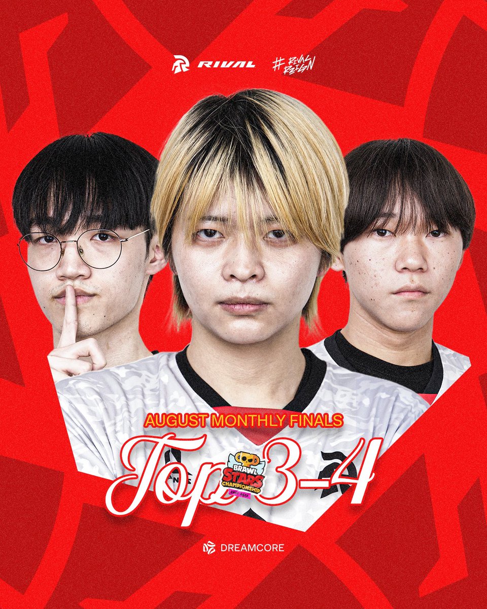 GGs. We’re finishing the month in top 4—postseason, here we come. ❤️‍🔥

#BrawlStars