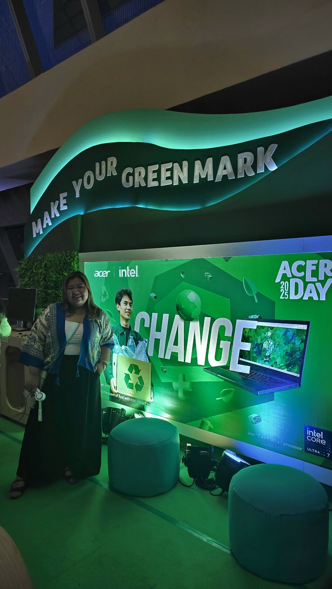 four year streak with u, ninang <a href="/AcerPhils/">Acer Philippines</a>! 💚
#AcerNitroBreak #AcerDay2025