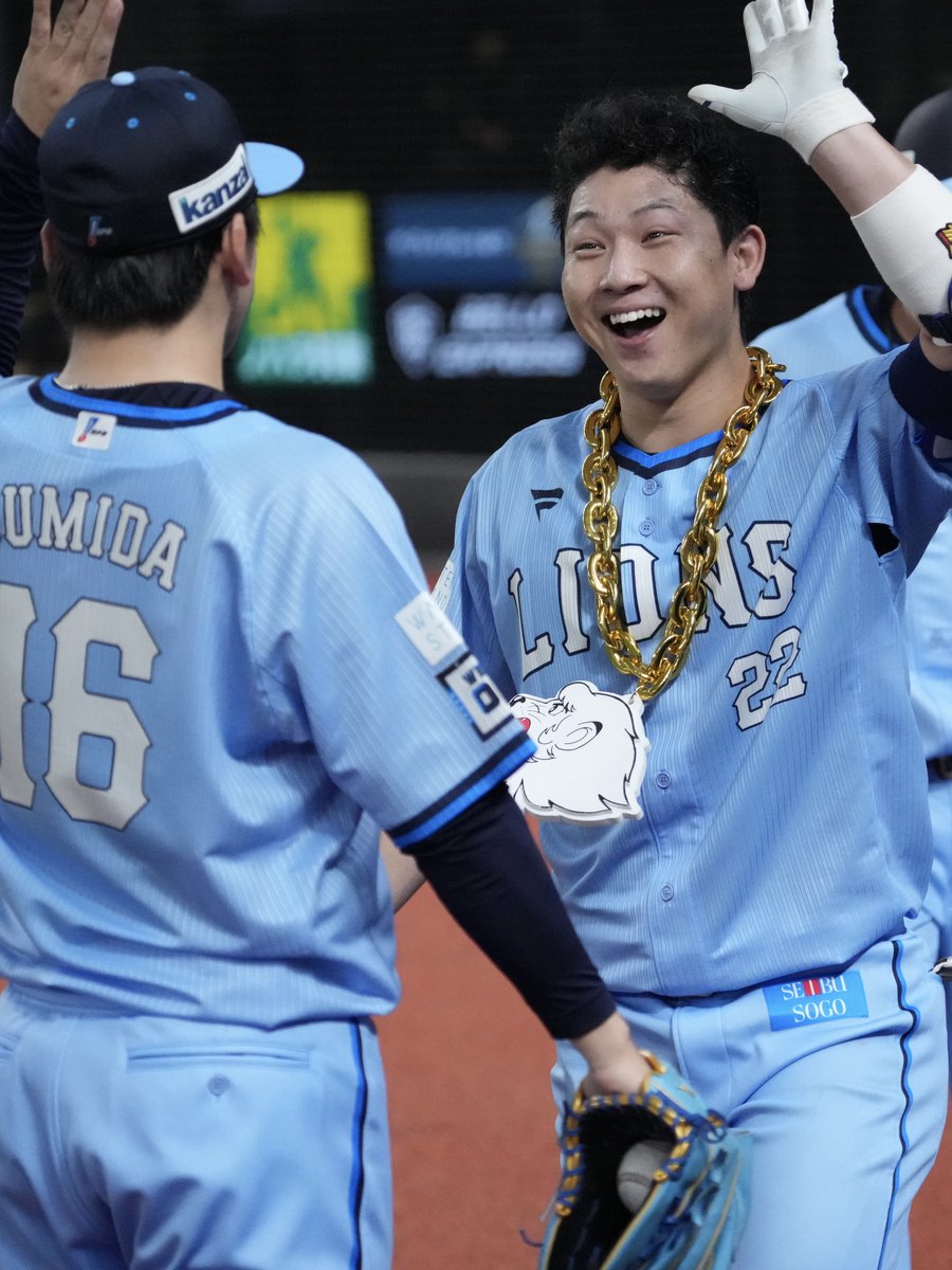 ○さん専用 ライオンズ　ハントブルー 　ユニフォーム 16隅田知一郎(L) 埼玉西武ライオンズ】ハントブルーレプリカユニフォーム 隅田
