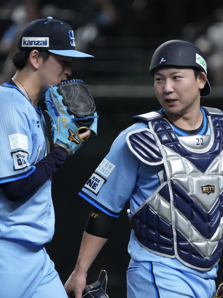 今日の #ライオンズサマーブルー ユニフォーム🩵🫧 #隅田知一郎 投手 今日の #ライオンズサマーブルー ユニフォーム🩵🫧 #隅田知一郎 投手