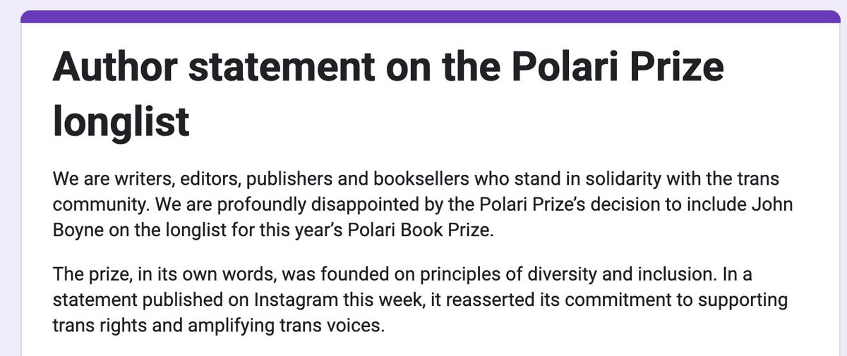 J.K. Rowling (@jk_rowling) on Twitter photo Oh, fuck off. I hope everyone buys twice as many <a href="/JohnBoyneBooks/">John Boyne Books</a>, a) because he’s brilliant, and b) to piss off the Gender Taliban. Oh, fuck off. I hope everyone buys twice as many <a href="/JohnBoyneBooks/">John Boyne Books</a>, a) because he’s brilliant, and b) to piss off the Gender Taliban.