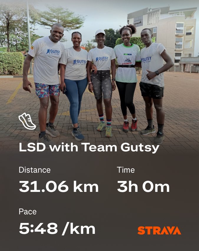 Back on the road with <a href="/gutsybunch/">Gutsy Run. Live. Laugh.</a> after a busy week. Running is therapy for me and many others. It’s a space where we feel alive and relaxed.

Along the way, we met our friends from
<a href="/FastnFurious40/">Fast & Furious</a>. Good team spirit and good vibes. 

Indeed, a running world is a happy world.