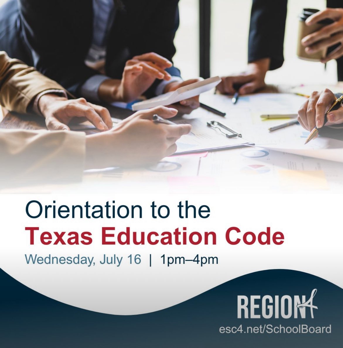 Rodney Watson (@r4exd) on Twitter photo Student Outcomes Don’t Change Unless Adult Behavior Change.
Join <a href="/Region4ESC/">Region 4 ESC</a> for Orientation to the Texas Education Code
July 16, 2025 | 1–4 PM (Lunch at noon) $90 | 3 CPE hours
Register now: lnkd.in/gmMQVFeS Student Outcomes Don’t Change Unless Adult Behavior Change.
Join <a href="/Region4ESC/">Region 4 ESC</a> for Orientation to the Texas Education Code
July 16, 2025 | 1–4 PM (Lunch at noon) $90 | 3 CPE hours
Register now: lnkd.in/gmMQVFeS