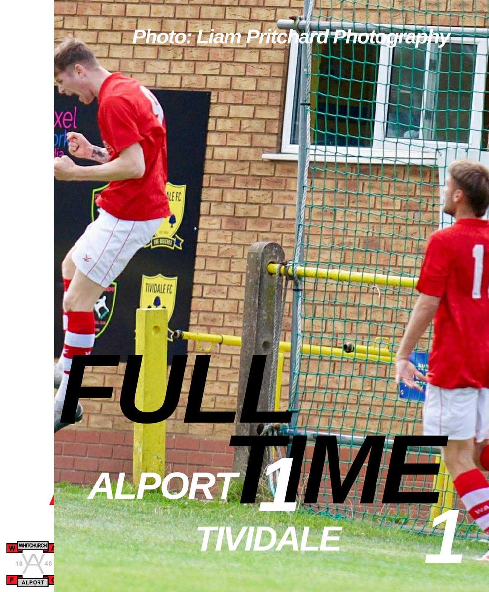 FT <a href="/TiviFCofficial/">Tividale FC 💛💙</a> 1 <a href="/alportfc/">Whitchurch Alport Football Club</a> 1