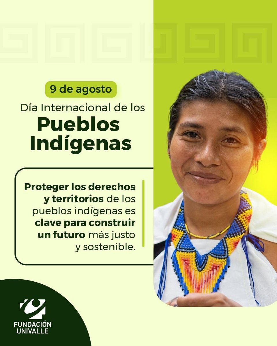 En el Día Internacional de los Pueblos Indígenas reconocemos la riqueza de sus saberes, su voz ancestral y su vínculo profundo con la tierra. #PueblosIndigenas #CulturaViva #RaicesQueInspiran