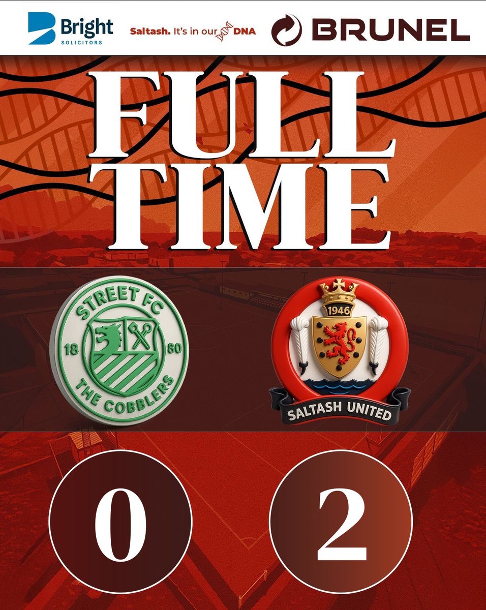 saltashunited's tweet photo. ⏹️ FULL-TIME
O’Melia and D. Thomson send all three points back down the M5. https://t.co/3lkSiKf1yd