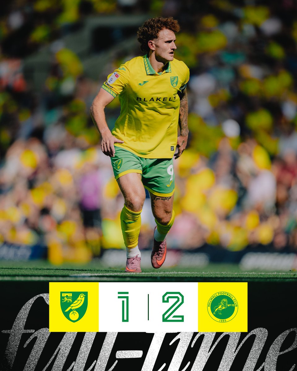 NorwichCityFC's tweet image. Opening day defeat.