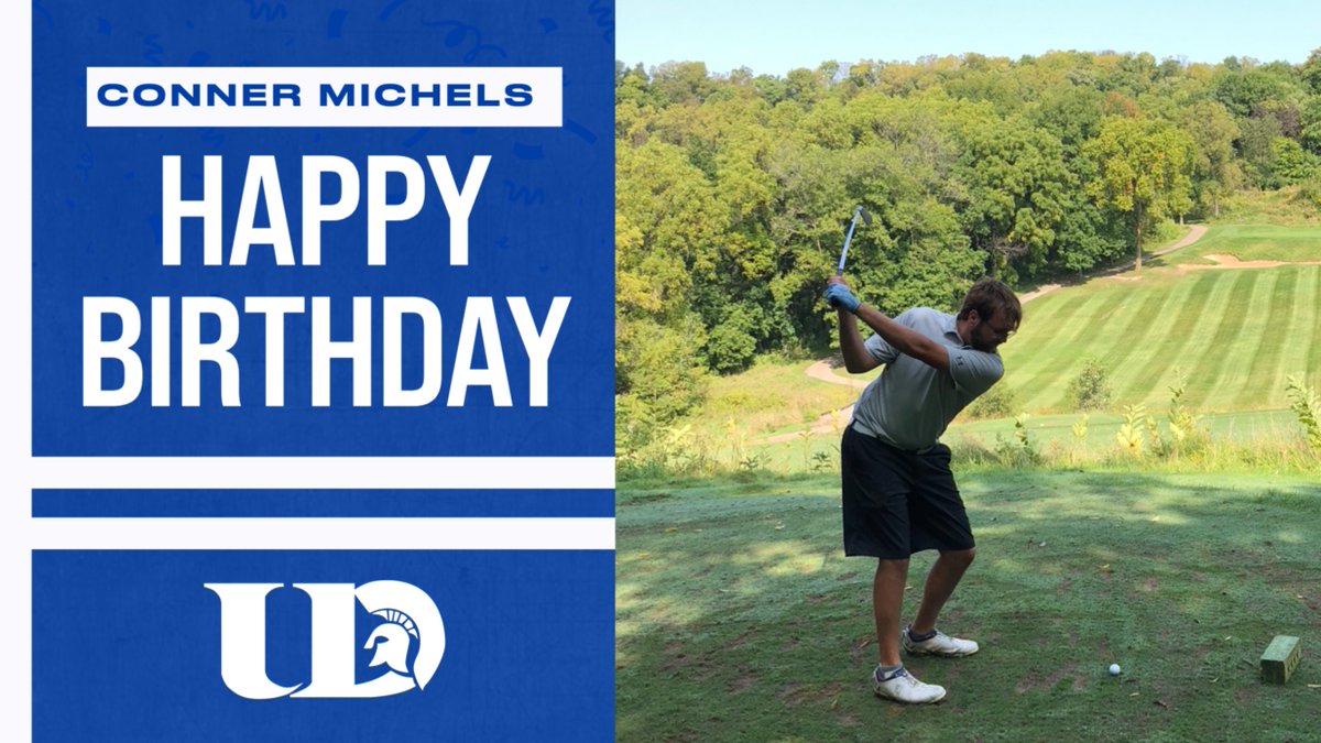 Happy Birthday to our former Spartan Conner Michels!  
Since graduating, he has been working at RFA Engineering at John Deere in Dubuque, and he's getting married next year!  Hope you have a great day!

#SpartanGolf
