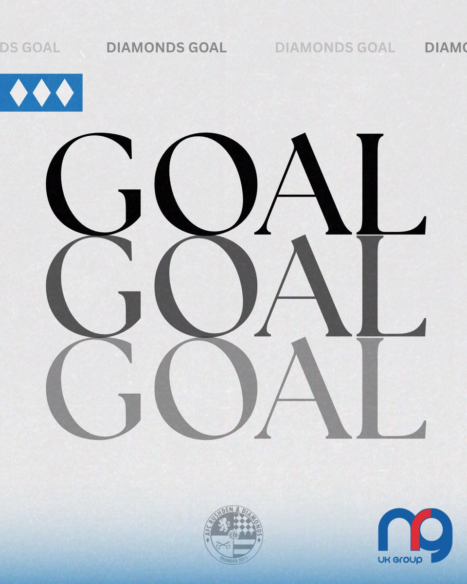 AFC Rushden & Diamonds (@afcrd) on Twitter photo 50’ GOALLL DIAMONDS!
The resulting corner causes chaos. Winters tries a bicycle kick that lobs over the keeper, he can only flick it up and in comes Dallas racing in to head home!!
<a href="/AFCRD/">AFC Rushden & Diamonds</a> 1 - 1 <a href="/ShepshedDynamo/">Shepshed Dynamo FC</a> 50’ GOALLL DIAMONDS!
The resulting corner causes chaos. Winters tries a bicycle kick that lobs over the keeper, he can only flick it up and in comes Dallas racing in to head home!!
<a href="/AFCRD/">AFC Rushden & Diamonds</a> 1 - 1 <a href="/ShepshedDynamo/">Shepshed Dynamo FC</a>