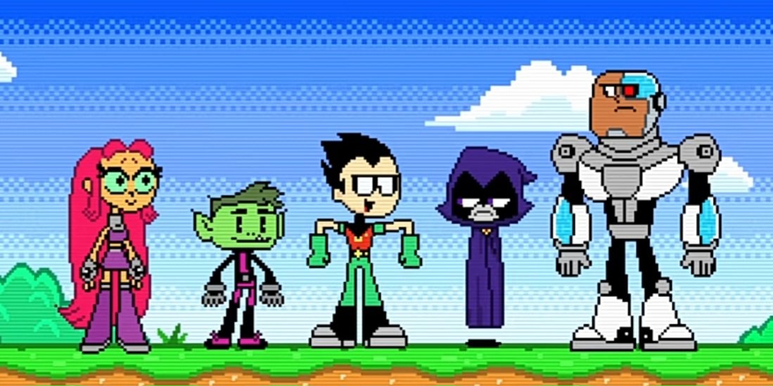Cuando las series animadas intentan recrear el estilo retro de los videojuegos, siento que no les queda muy bien